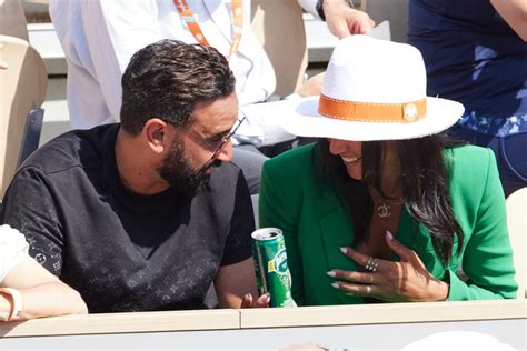 Photo Semi exclusif Cyril Hanouna et la joueuse de tennis française