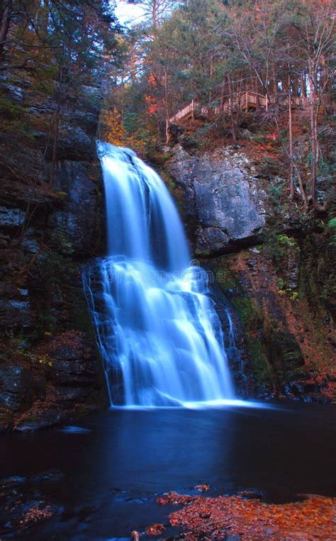 Peaceful Waterfall Scene stock image. Image of river, peaceful - 5662841