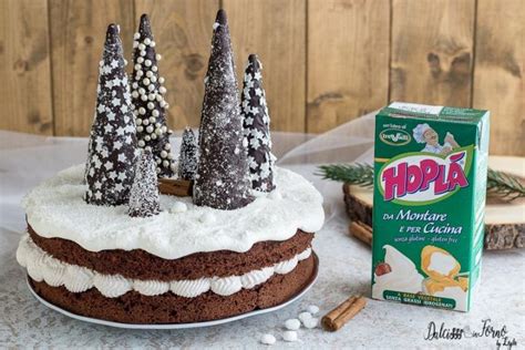 Torta Di Natale Semplice Con Alberelli Ricetta Dolce Facile Per Natale