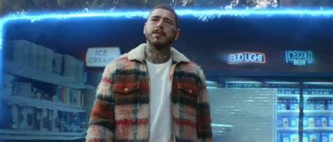 Post Malone Stars In A New Super Bowl Commercial For Bud Light The