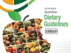 Australian Dietary Guidelines Summary - Healthier You Dietetics