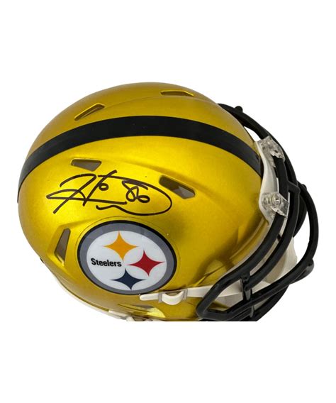 Hines Ward Signed Pittsburgh Steelers Flash Mini Helmet Vsr Beckett