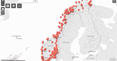 Maps Mania: Norway's Secret Military Sites