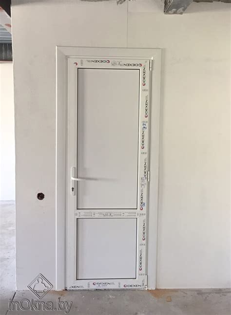 Двери ПВХ: оконный и дверной профиль