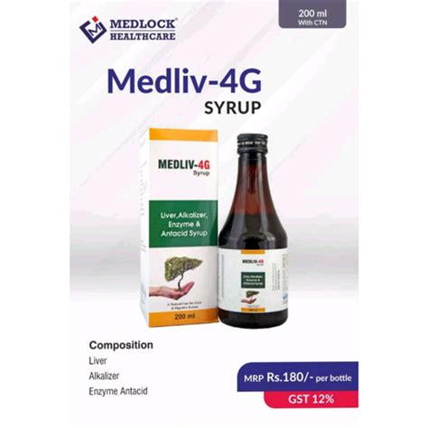 Medliv G Syrup Medlock Healthcare