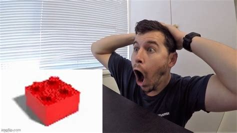 Guy Reacting To A 2x2 Lego Brick Imgflip