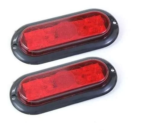 Lanterna Led Carreta Carretinha Reboque A Prova Par D Gua