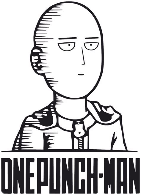 One Punch Man Saitama Anime Decal Sticker For Car Truck Laptop