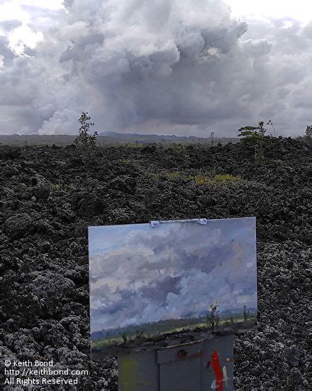 Keith Bond Work Detail Near Kapoho Hawaii During Eruption In Leilani