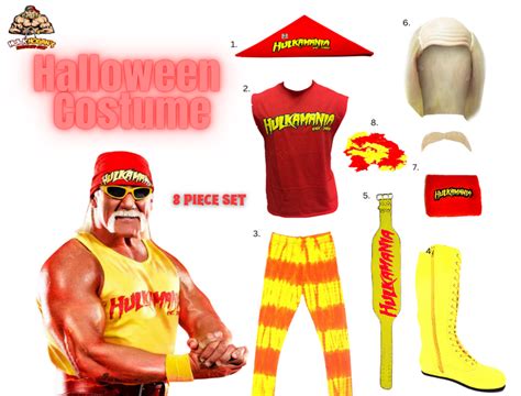 Hulkamania Halloween Costume Hogans Beach Shop