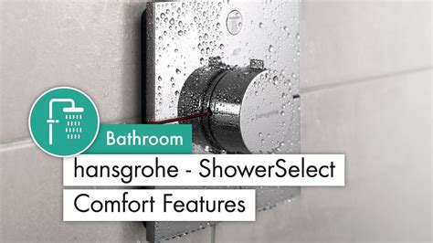 Hansgrohe Showerselect Comfort E Features Youtube