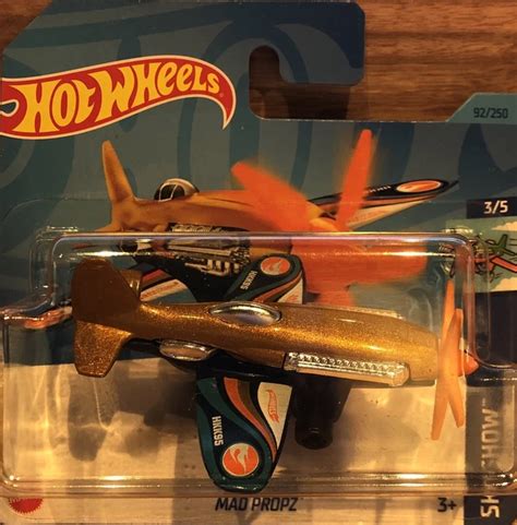 HOT WHEELS MAD Propz TH Short Card Gold Sky Show Treasure Hunt PicClick UK