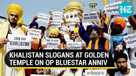 Khalistan Slogans Raised At Golden Temple On Op Bluestar Anniversary