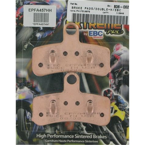 Pastiglie Sinterizzate Freno Anteriore Ebc Hh Per Harley Davidson Fxst