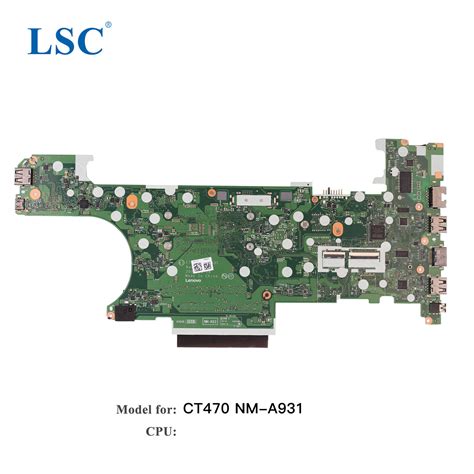 For Lenovo Thinkpad T Motherboard Ct Nm A I U Hw