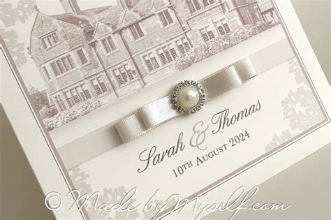 Made By Myself Wedding Stationery In Lancashire Wedding Stationery