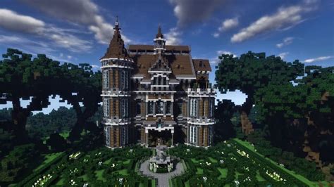 Victorian Villas Minecraft Minecraft Villa Minecraft Mansion Minecraft Plans Minecraft