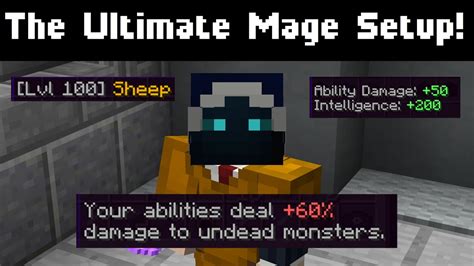 Hypixel Skyblock The Ultimate Mage Setup 5k Base Mana Gear Guide