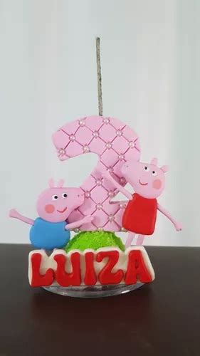 Vela Temática Peppa Pig Parcelamento sem juros