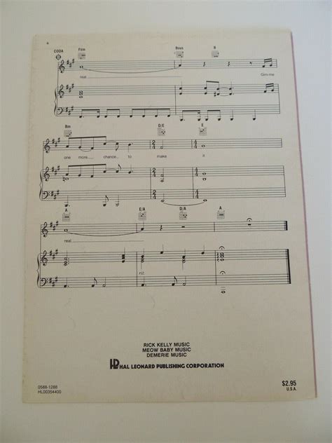 1987 Make It Real by The Jets Sheet Music, Piano • Vocal • Guitar | #3869295058