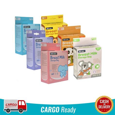 Jual Gea Baby Kantong Asi Safari Edition Ml Breast Milk Storage