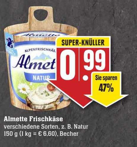 Almette Frischkäse Angebot bei Scheck in Center 1Prospekte de