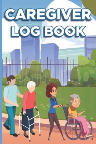 Caregiver Log Book Caregiver Daily Health Tracking Logbook For Seniors