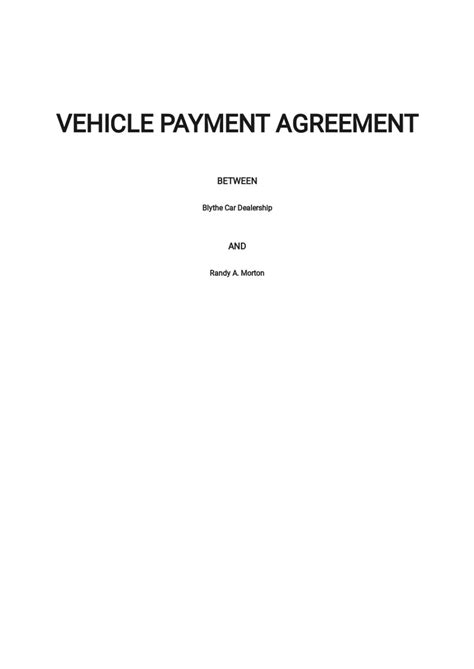 how to take over payments on a car