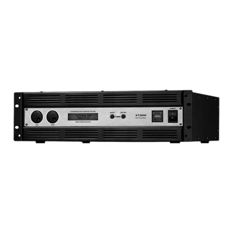 X-TREME XT2000 AMPLIFIER OPERATION INSTRUCTION MANUAL | ManualsLib