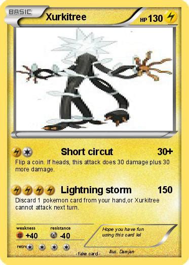 Pokémon Xurkitree 4 4 - Short circut - My Pokemon Card