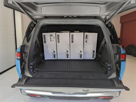 Installed R1S RMaxx running boards at EV Sportline in Atlanta | Rivian