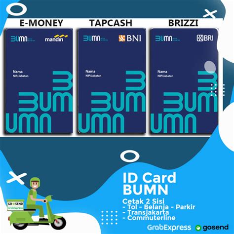 Jual Cetak Custom Bumn Id Card Doff Kota Bekasi Trimitra Sukses