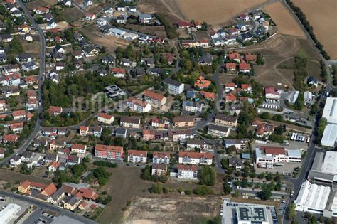 Luftaufnahme Arnstein Wohngebiet Mischbebauung Der Mehr Und