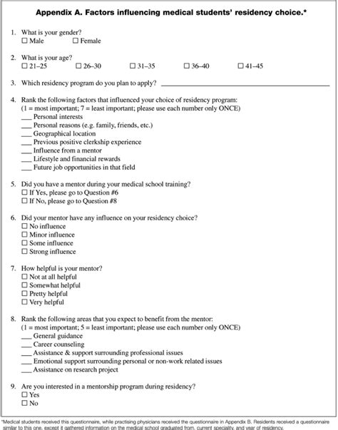 Thesis Career Choice Questionnaire Example Thesis Title Ideas For College