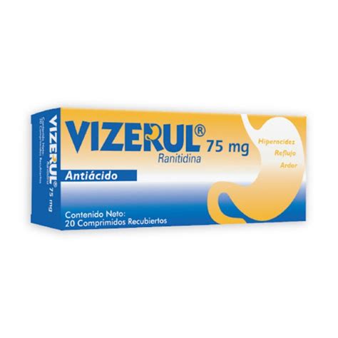 Vizerul Ranitidina 75mg X 20 Comprimidos Dollder Farmadon La