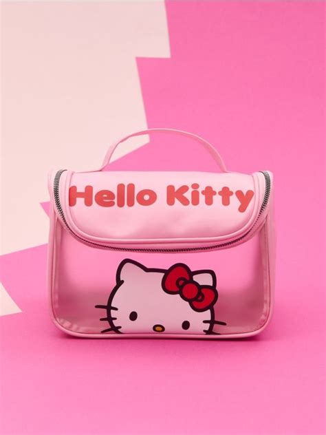 Kosmetická taška Hello Kitty Barva pastelová růžová SINSAY 041AZ 03X