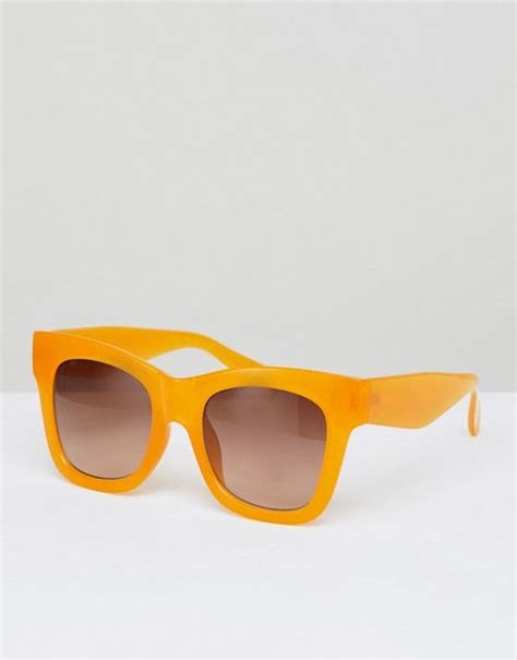 Cool Orange Sunglasses Trend For Women Summer 2018