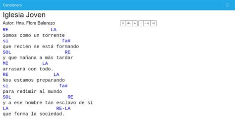 Iglesia Joven Letra Y Acordes