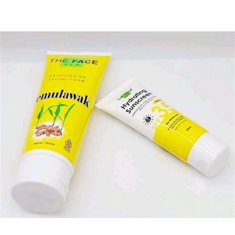jual paket facial foamsunscreen  face bpom shopee indonesia