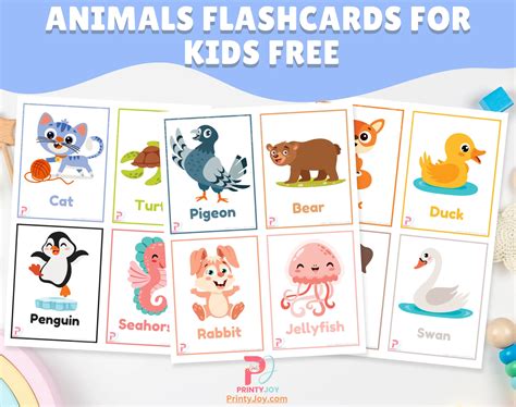 Animals Flashcards for Kids Free