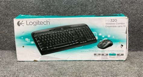 Logitech Wireless Keyboard K330 Mouse M215 With Unifying Receiver For Sale Online Ebay