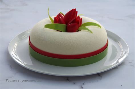 Entremets Fraise Vanille