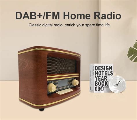 Retro Dab Radio Vintage Alarm Clock Fm Radio For Home - Buy Am Fm ...