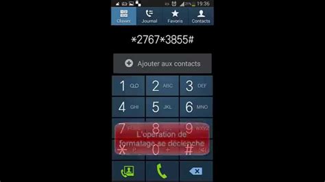 Formater Samsung Code Pour Formater Samsung YouTube