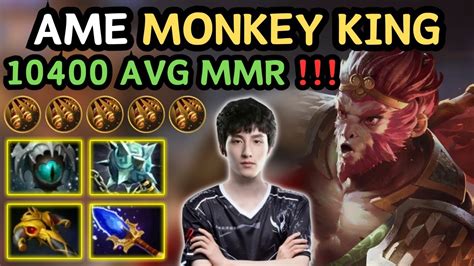 Ame Monkey King Hard Carry Beyond Godlike Insane Play From Ame