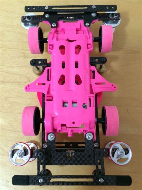 Tamiya Mini 4wd Avante Mkii Pink Special With Sliding Damper Mini 4wd