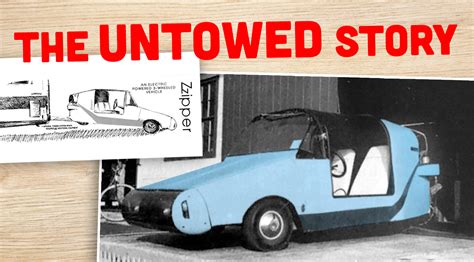 The Sebring Auto-Cycle Zzipper Was A 3-Wheeled EV Designed to Be Towed ...