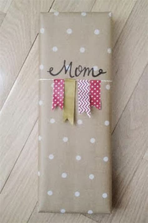 Easy and Creative Kraft Paper Wrapping Ideas