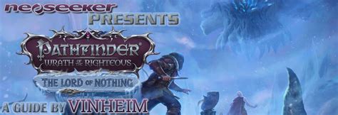 The Lord Of Nothing Dlc Guide Introduction Pathfinder Wrath Of The