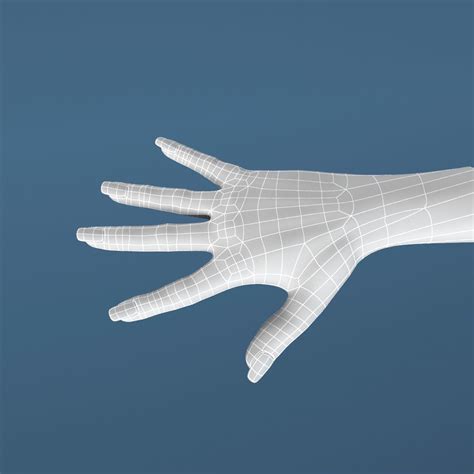 Hand 3D Model $39 - .max .obj - Free3D